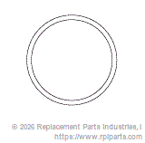 RPI BKO037 O-Ring (Rotor Holder)