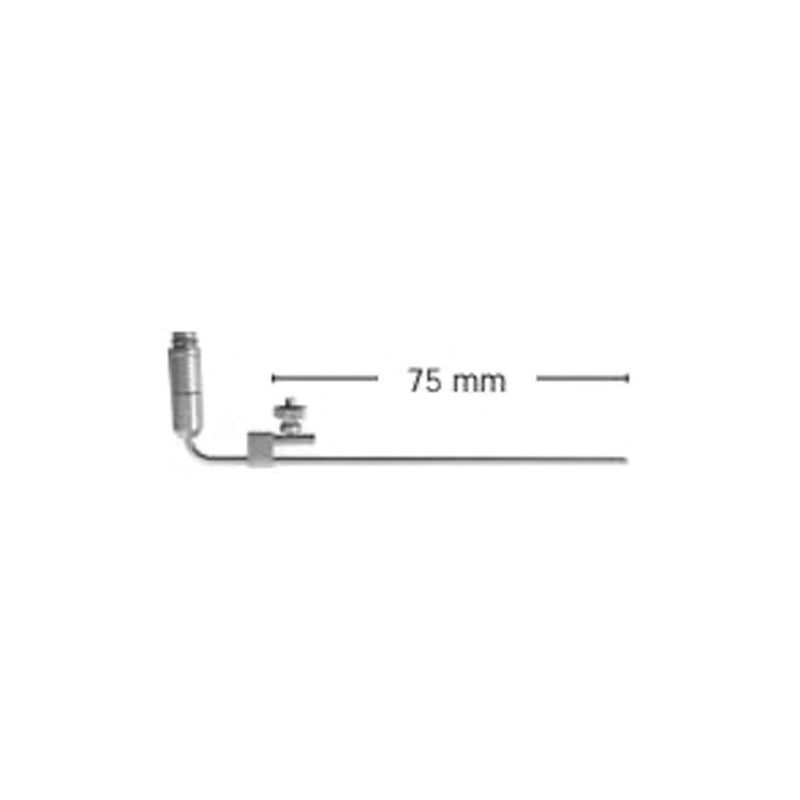 BR Surgical Fiber Light Guide Operative Laryngoscope, working length 75mm (For use with BR04-30102) 