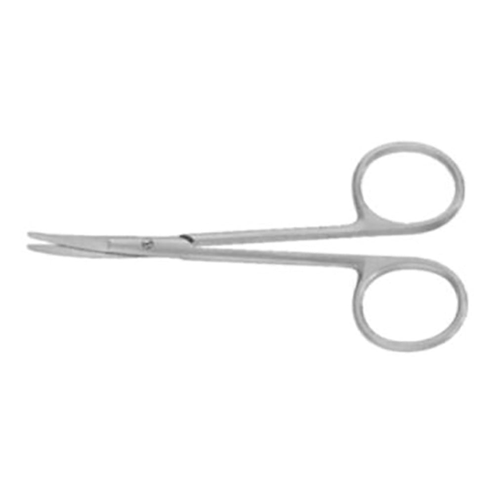BR Surgical KAYE Dissecting Scissors, curved, serrated, 4¾" SuperCut 