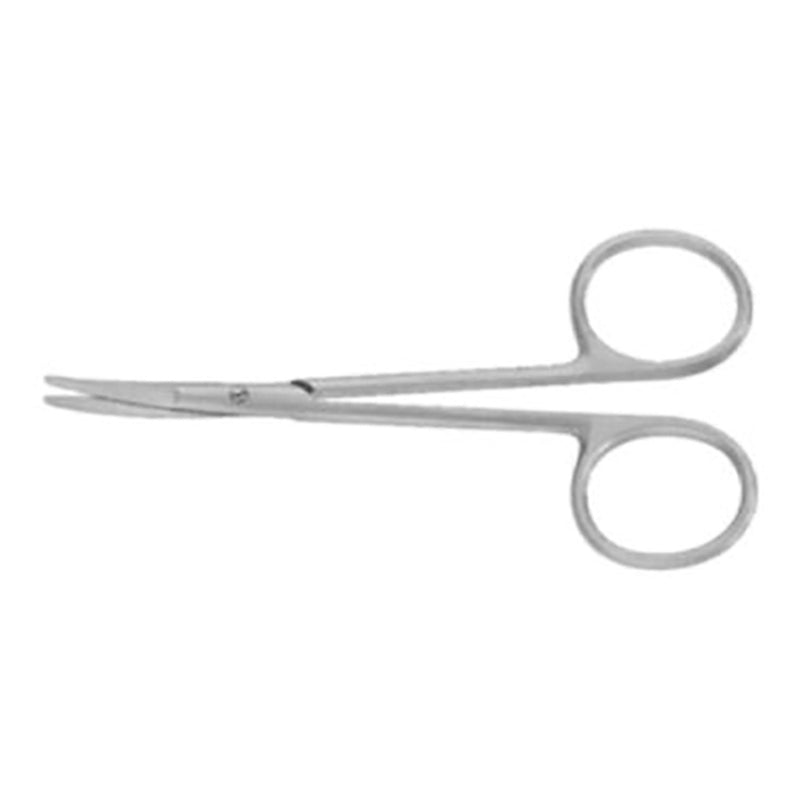 BR Surgical KAYE Dissecting Scissors, curved, serrated, 4¾" SuperCut