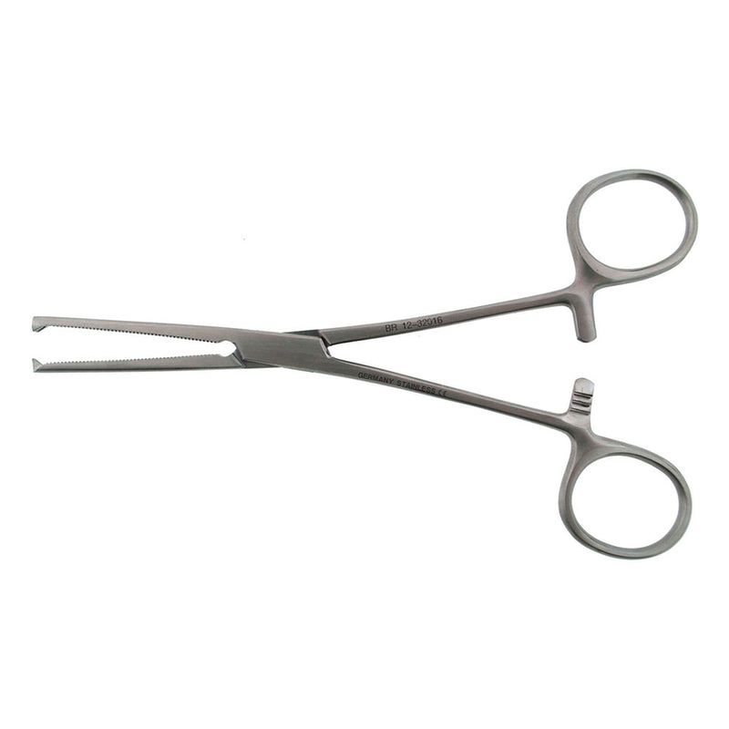 BR Surgical ROCHESTER-Oschner Hemostatic Forceps, 1x2 teeth, straight, 6¼" 