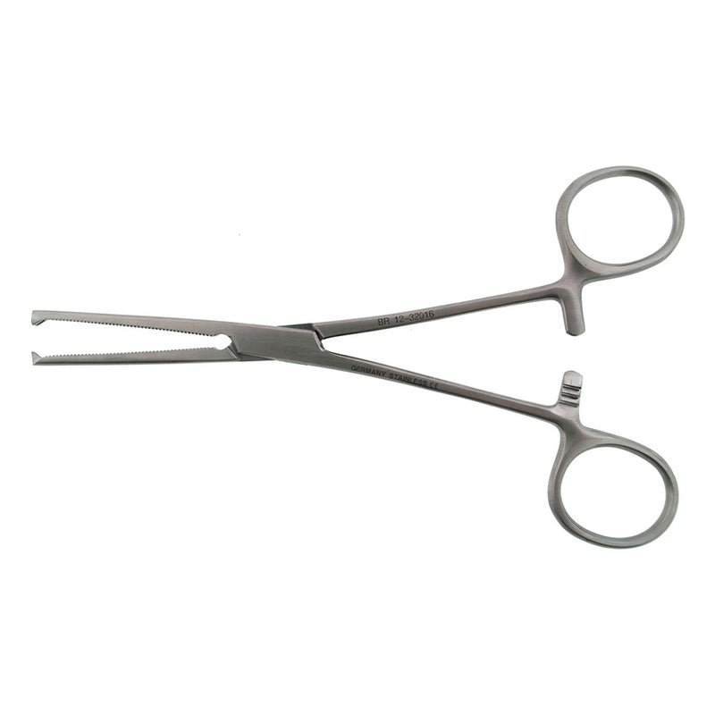 BR Surgical ROCHESTER-Oschner Hemostatic Forceps, 1x2 teeth, straight, 6¼"