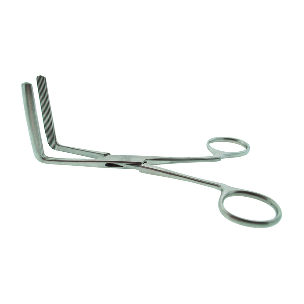 BR Surgical MIXTER Gall Duct Forceps, angled, 6½" 