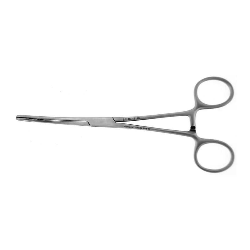 BR Surgical FOERSTER Forceps, serrated, curved, 7"