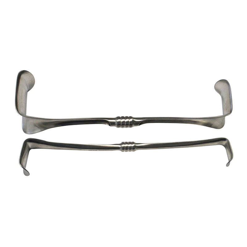 BR Surgical RICHARDSON EASTMAN Retractor, set of two blades (large & small), double-ended