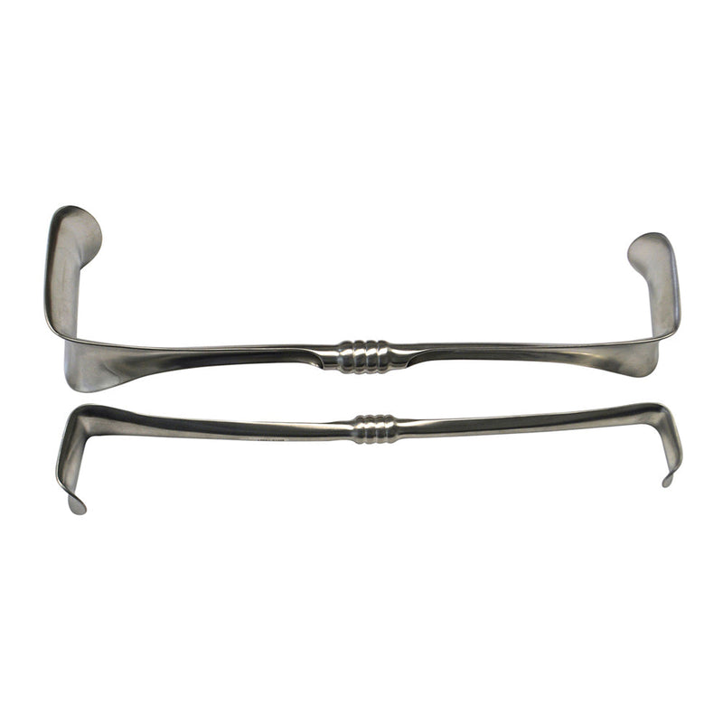 BR Surgical RICHARDSON EASTMAN Retractor, set of two blades (large & small), double-ended 