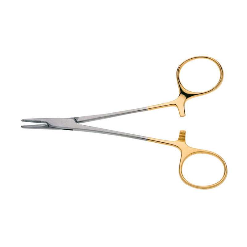 BR Surgical NEIVERT Needle Holder, serrated, 5" TC