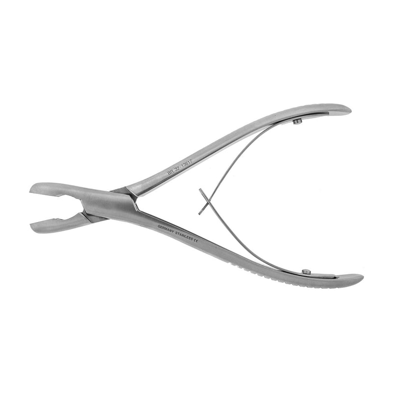 BR Surgical LUER Rongeur, 8mm,  straight, 6¾"