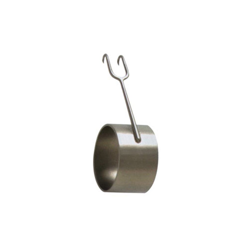 BR Surgical COTTLE Thumb Retractor, sharp double hook, 8mm wide, working length 1½" 