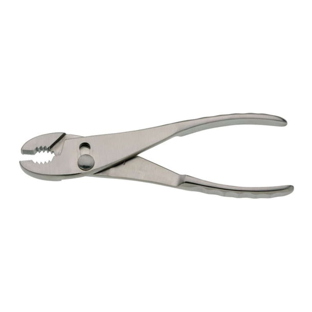BR Surgical Pliers, flat nose, universal (slip-joint), 8" 