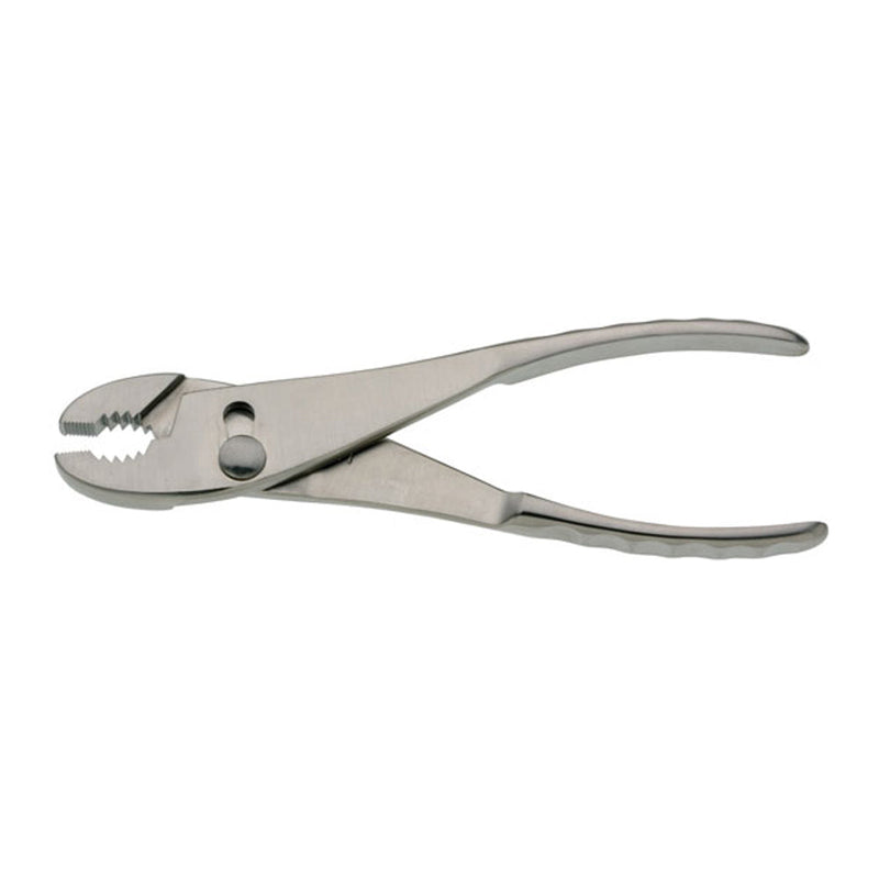 BR Surgical Pliers, flat nose, universal (slip-joint), 8" 