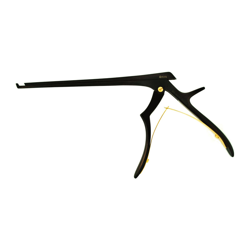 BR Surgical KERRISON Rongeur, 40º upwards, 4mm jaw, 8", with ejector, COATED