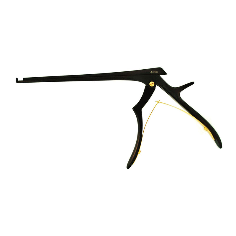 BR Surgical KERRISON Rongeur, 90º upwards, 4mm jaw, 8", with ejector, COATED 