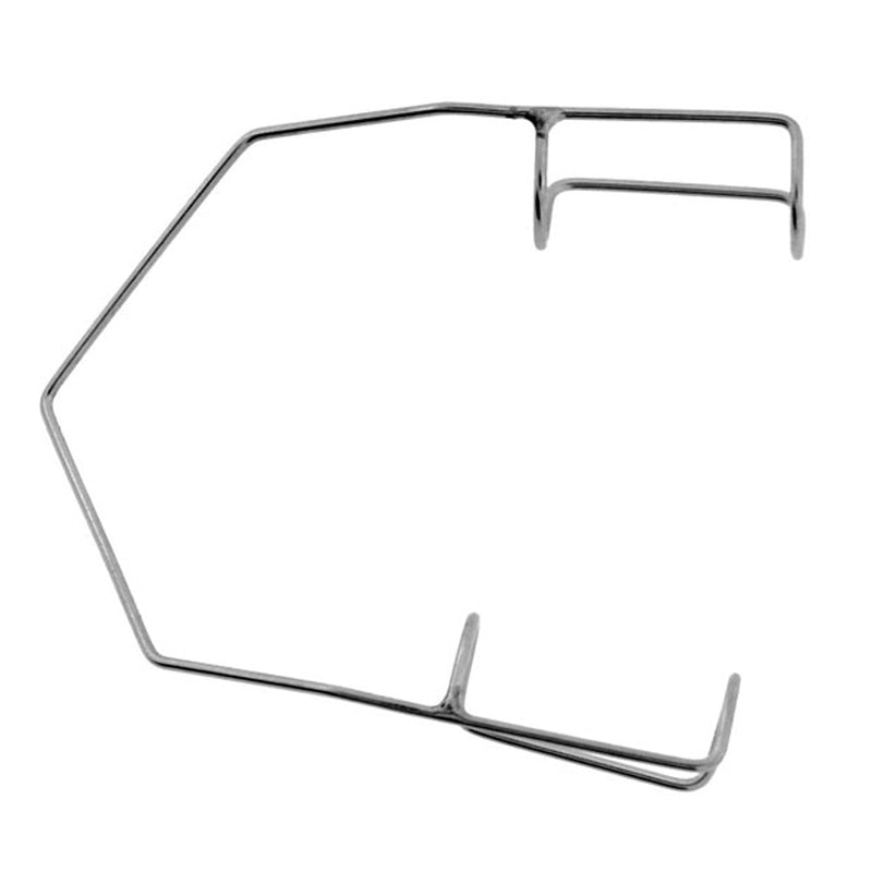 BR Surgical BARRAQUER Wire Speculum, large, with solid blades, 14mm 