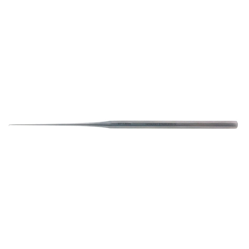 BR Surgical SHAMBAUGH Ear Pick, angled 90°, 1.5mm tip, 6½"