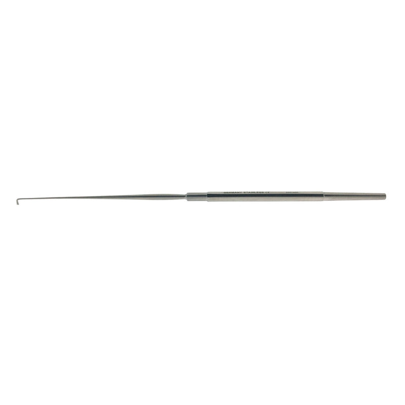 BR Surgical ALLPORT Incus Hook, 3mm blunt tip, angled 90°, 6¾"