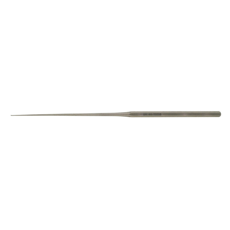 BR Surgical Micro Ear Hook, blunt tip, angled 90°, 5½" 