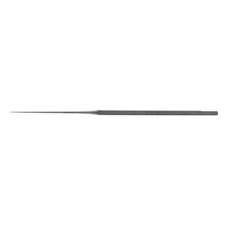 BR Surgical SHEA Stapes Hook, 0.5mm tip, angled 90°, 6¼" 