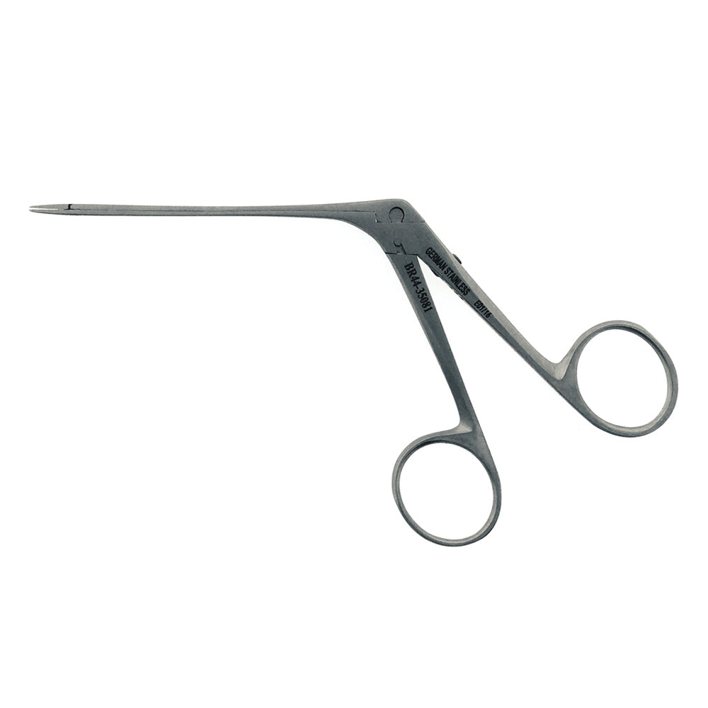 BR Surgical BELLUCCI Micro Ear Forceps, serrated, 8mm x 1.2mm, 3¼" 