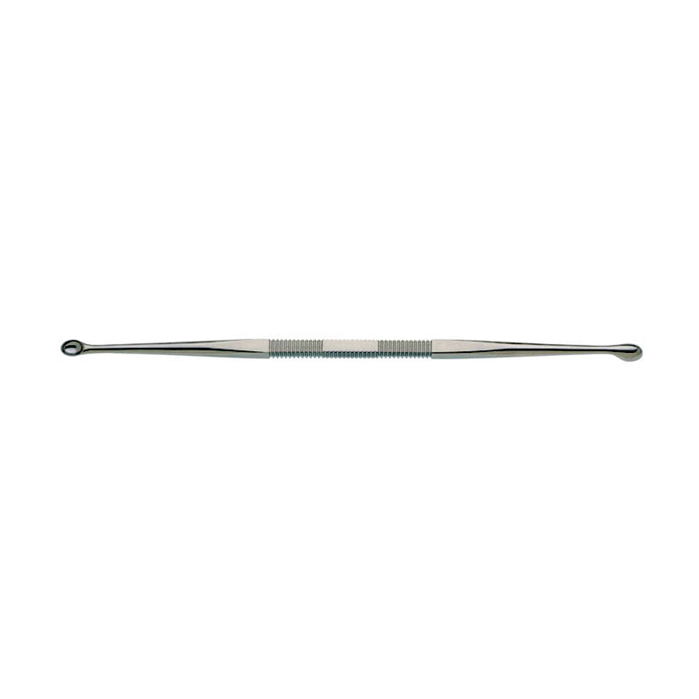 BR Surgical CONVERSE Curette, double ended, 7mm x 10mm and 6.5mm x 8.5mm, 8" 