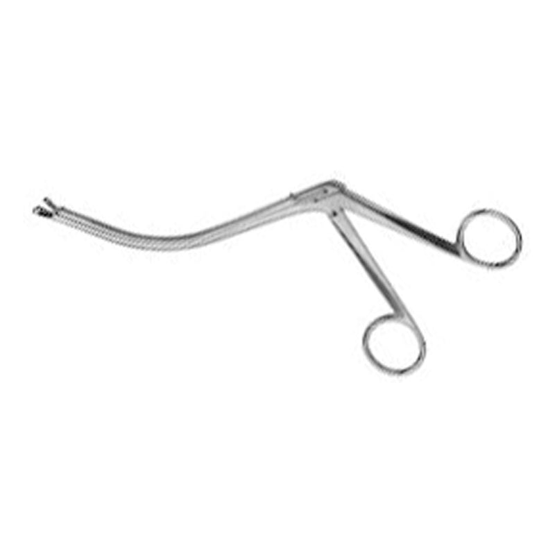 BR Surgical MELTZER Adenoid Punch, curved shank, 8mm triangular jaws, 5¼"