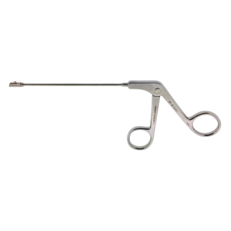 BR Surgical STAMMBERGER Pediatric Antrum Punch, upward cutting, 1.5mm x 3.5mm jaw, Ø 3mm, 4" 