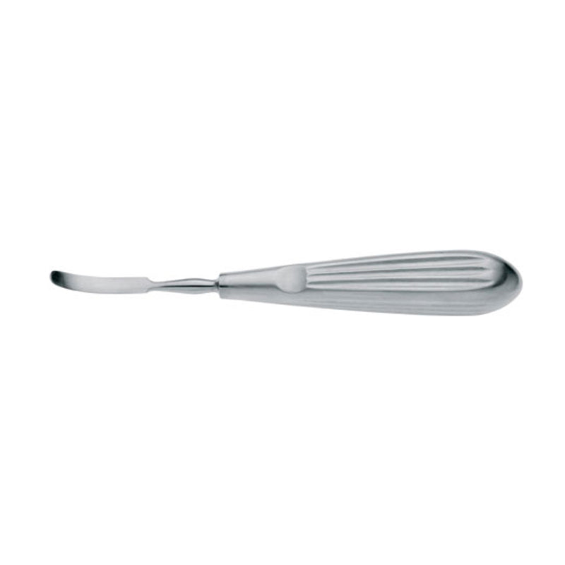 BR Surgical JOSEPH Periosteal Elevator, strong curve 6.5 mm blade, 6"