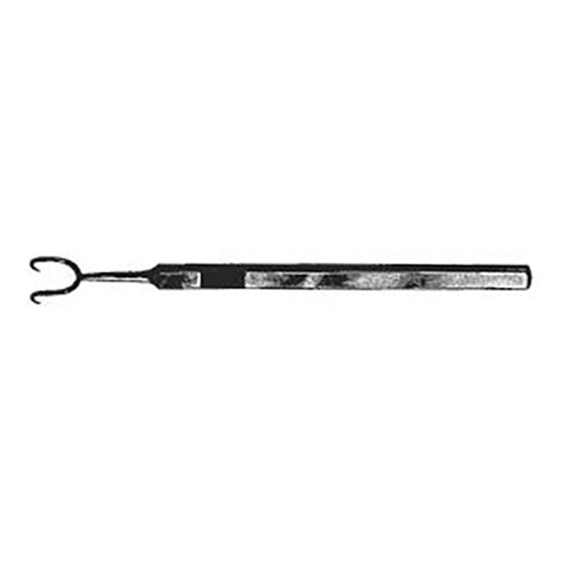 BR Surgical COTTLE Nasal Retractor, 11mm between 2 prongs, left tip sharp, right tip blunt, 5¾" 