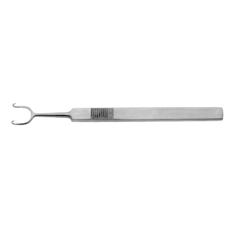 BR Surgical COTTLE Retractor, 2 prongs, 12mm, sharp, 5½"