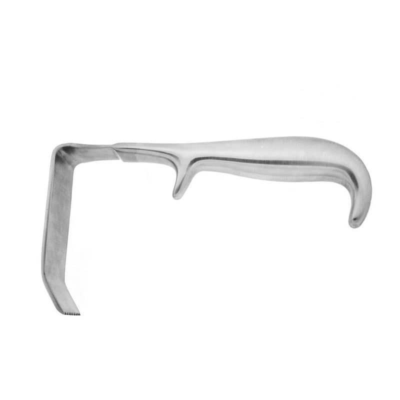 BR Surgical Multi Approach Tebbets type Face Lift Retractor, 30 x 80 mm w/teeth 