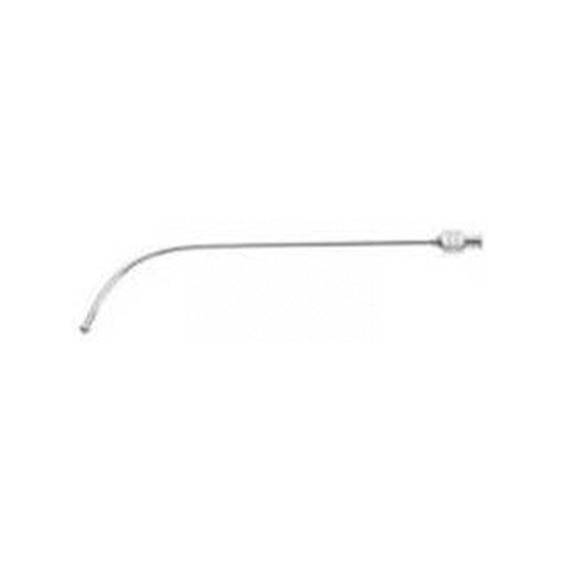 BR Surgical ABRAHAM Laryngeal Syringe Cannula, with Luer-Lock, malleable, 6"