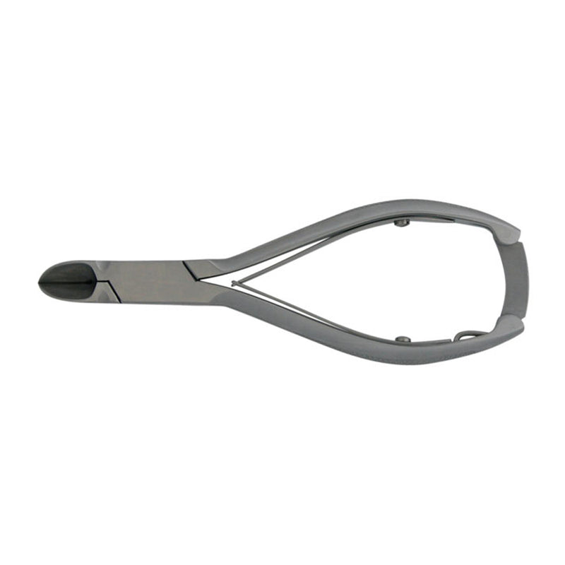 BR Surgical Nail Nipper, concave jaws, double-spring, SS, 5"