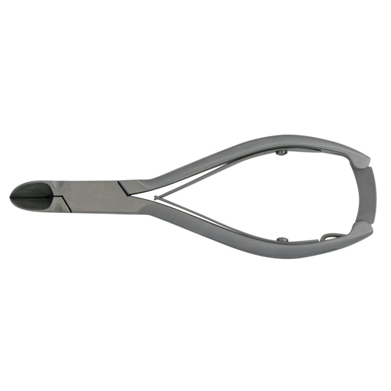 BR Surgical Nail Nipper, concave jaws, double-spring, with lock, 5½"