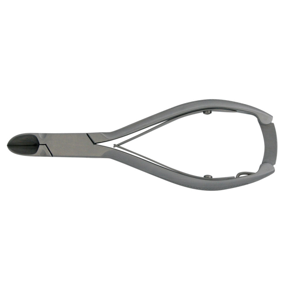 BR Surgical Nail Nipper, concave jaws, double-spring, with lock, 5½" 