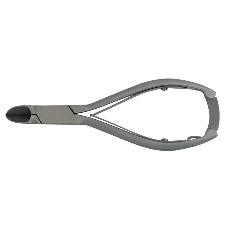 BR Surgical Nail Nipper, concave jaws, double-spring, with lock, 5½" 