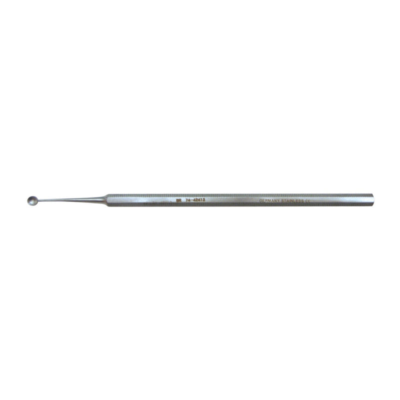 BR Surgical VERUCCA Curette, cup 4mm diameter 