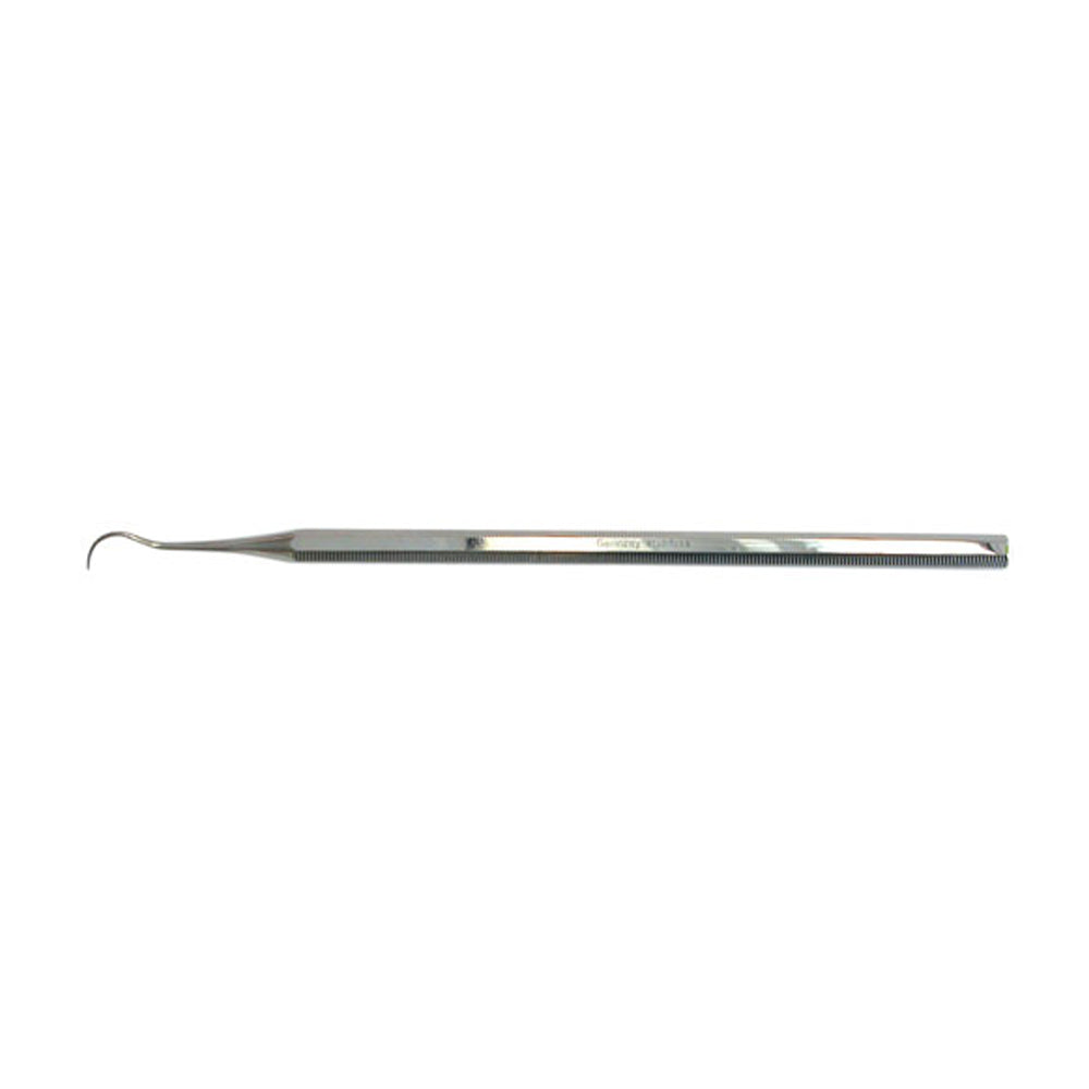 BR Surgical Cotton Hook, curved, 6" 