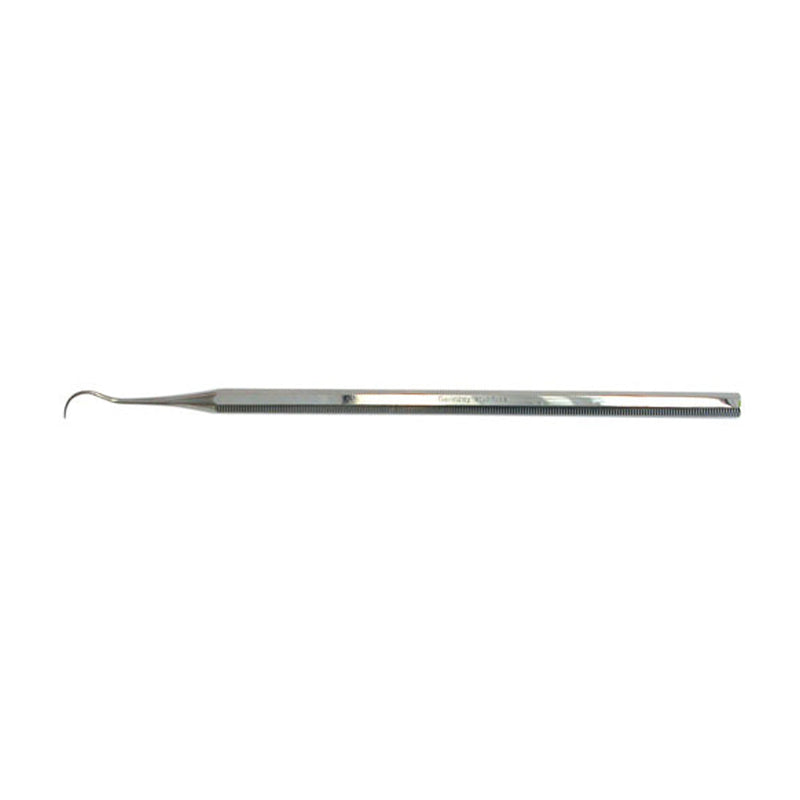 BR Surgical Cotton Hook, curved, 6" 