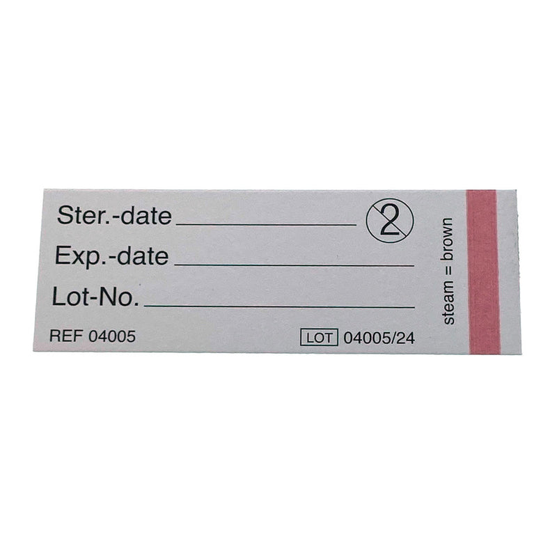BR Surgical Paper Sterilization Indicators for Mini Container, box of 100 