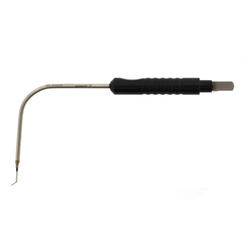BR Surgical Bipolar Coagulation Electrode, 45º tip, shaft angled 90º, working length 2¾" 