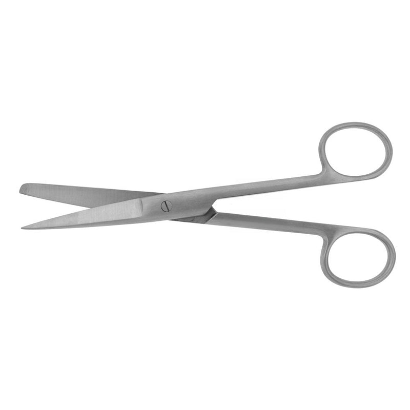 BR Surgical OR Scissors, sharp/blunt, straight, 5½",single-use, 5½", 10 per box 