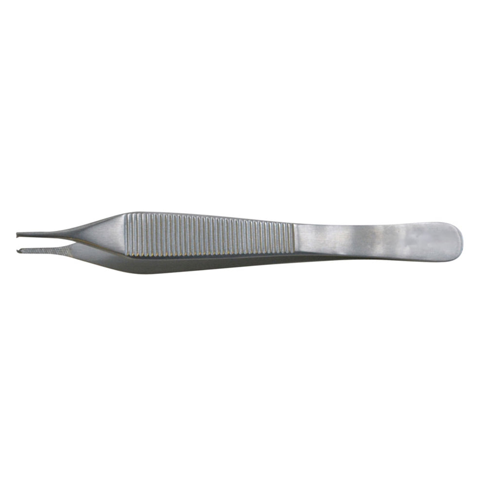 BR Surgical Tissue Forcep, 1X2 teeth, single-use, 5½", 10 per box 