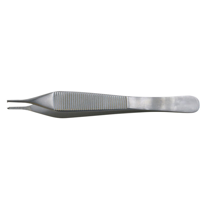 BR Surgical Tissue Forcep, 1X2 teeth, single-use, 5½", 10 per box 