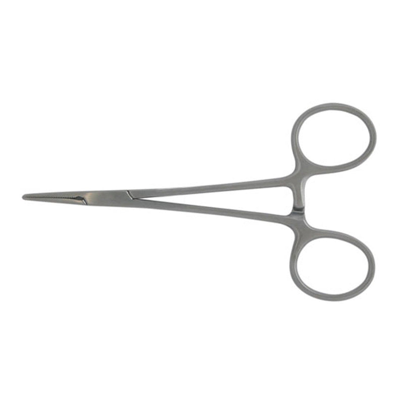 BR Surgical HALSTED Hemostatic Forceps, straight, single-use, 5", 10 per box 