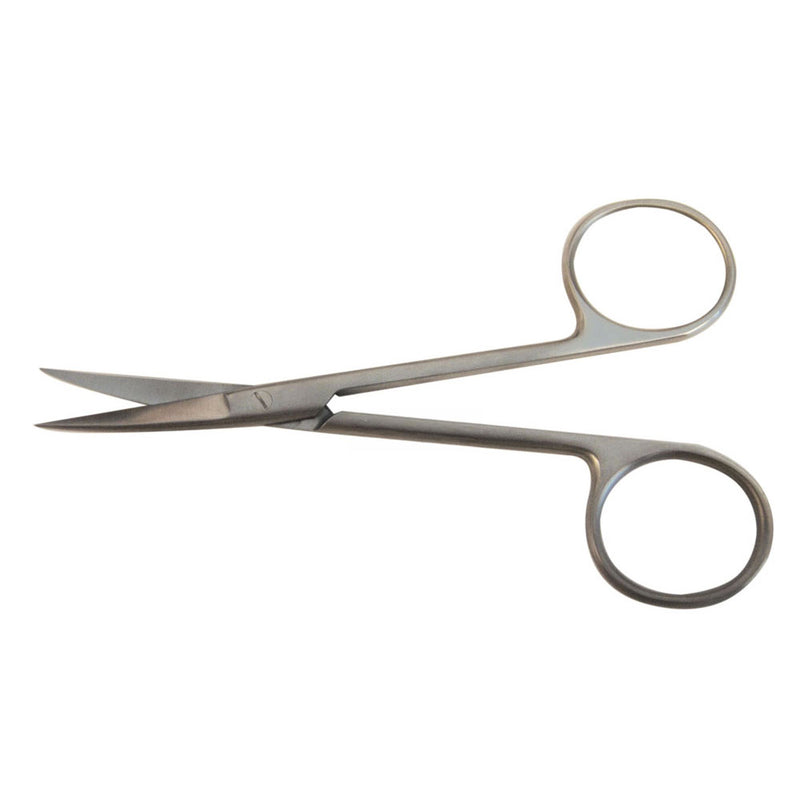 BR Surgical IRIS Scissors, straight, sharp/sharp, single-use, 4½", 10 per box