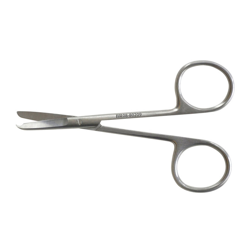 BR Surgical SPENCER Stitch Scissors, delicate, single-use, 3½", 10 per box