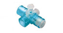 TEE VALVED W/STEM PORT 15MMID BASE 50/CS