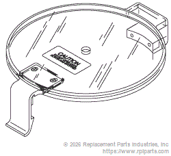 RPI CAC087 Lid Cover Assembly 