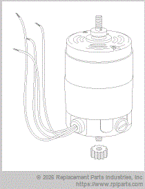 RPI CAM027 Motor Assembly 