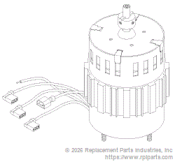 RPI CAM102 Motor Assembly 